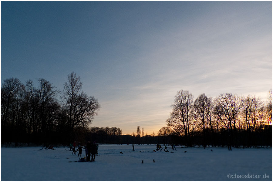 Auf dem Eis